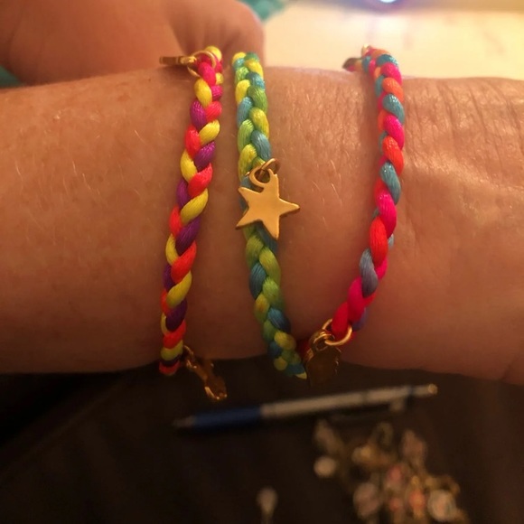 NWT rainbow color ettika necklace, bracelet - Picture 2 of 5